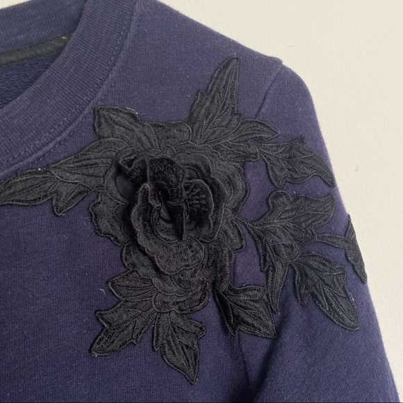 J Crew Embroidered Sweater - Picture 2 of 4